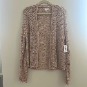 Velvet by Graham and Spencer knit cardigan. Style Terrah in color Tea